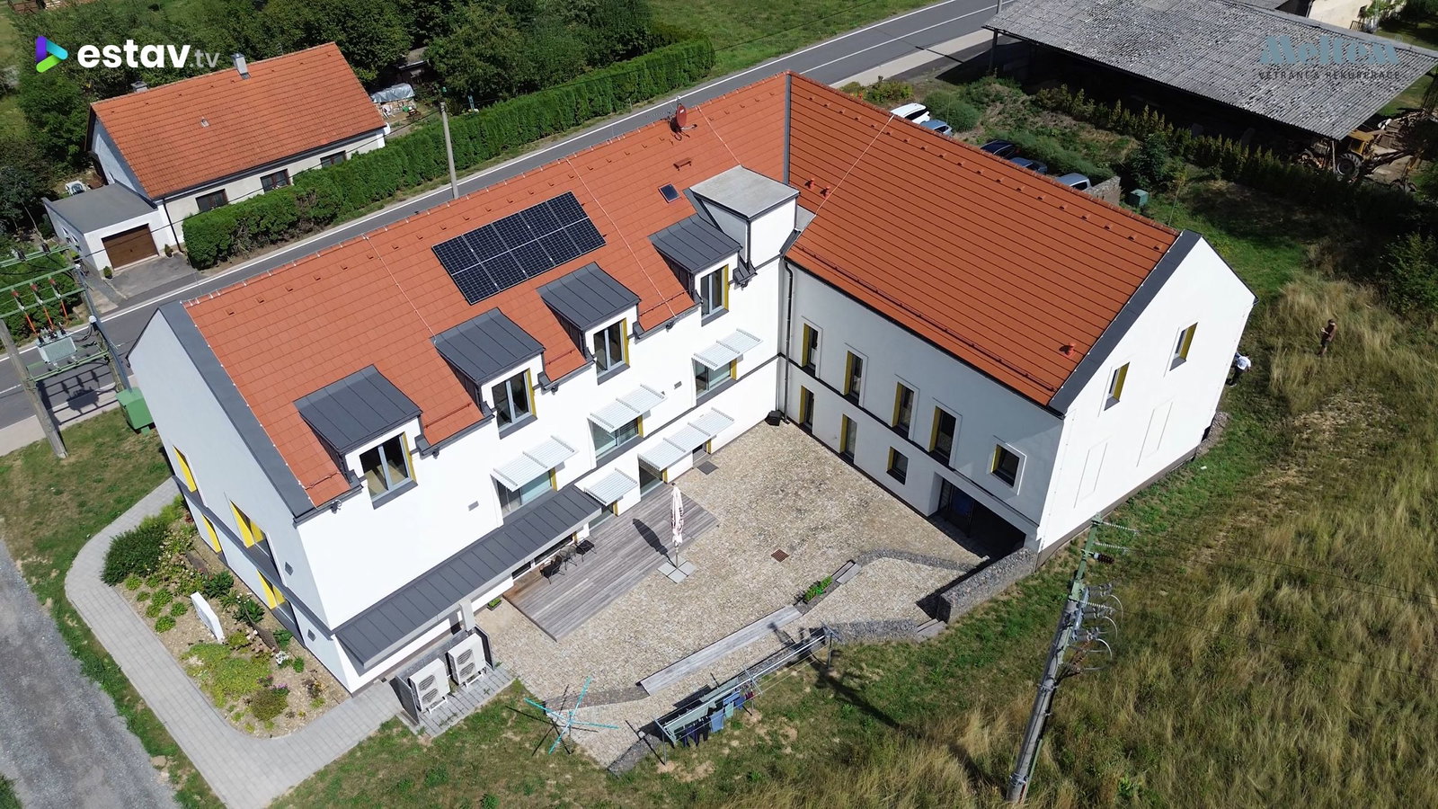 Větrání s rekuperací jednotkami Meltem v komunitním domě pro seniory