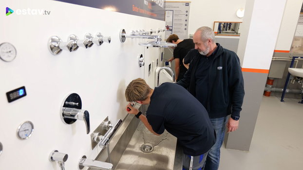 Učebna Grohe na Střední škole stavební Jihlava