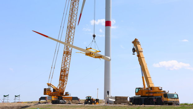 Tři nové větrníky u Maletína. Výstavba měsíc, příprava dvanáct let