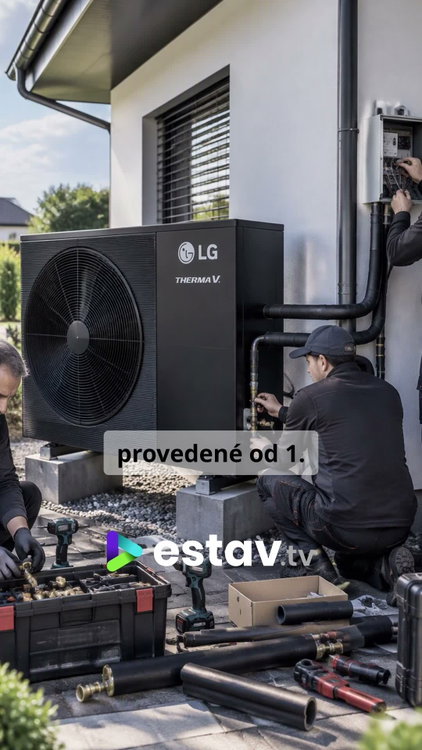 Za každé nainstalované tepelné čerpadlo LG Therma V s chladivem R290 můžete získat až 6 200 korun