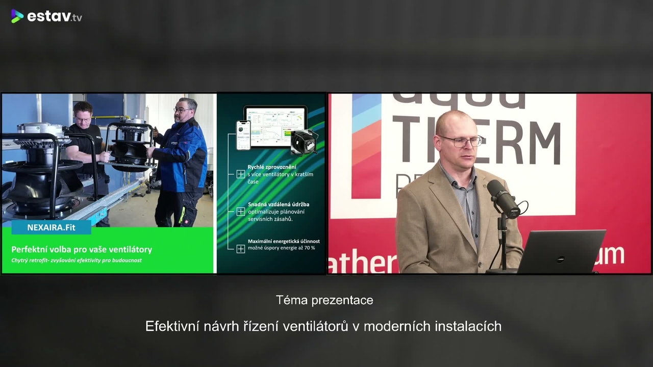 Úspory energie začínají u správně řízeného ventilátoru
