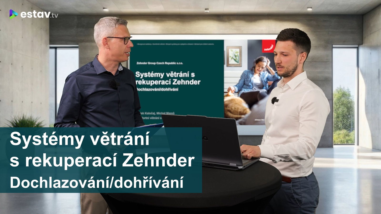 Dochlazování a dohřívání v systémech větrání s rekuperací Zehnder