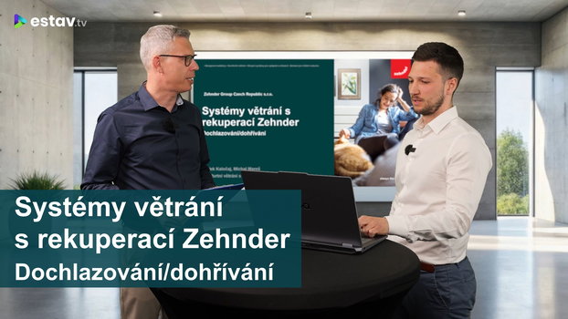 Dochlazování a dohřívání v systémech větrání s rekuperací Zehnder