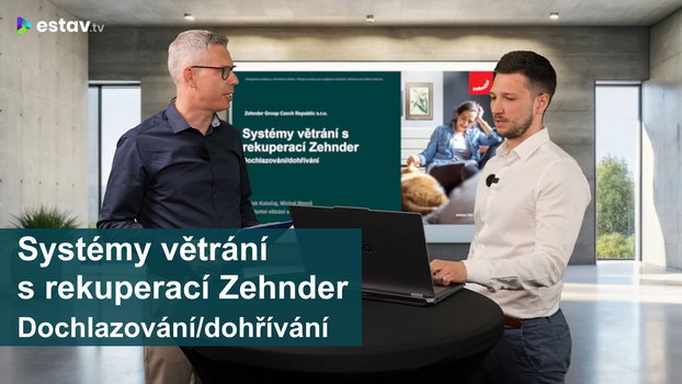 Dochlazování a dohřívání v systémech větrání s rekuperací Zehnder